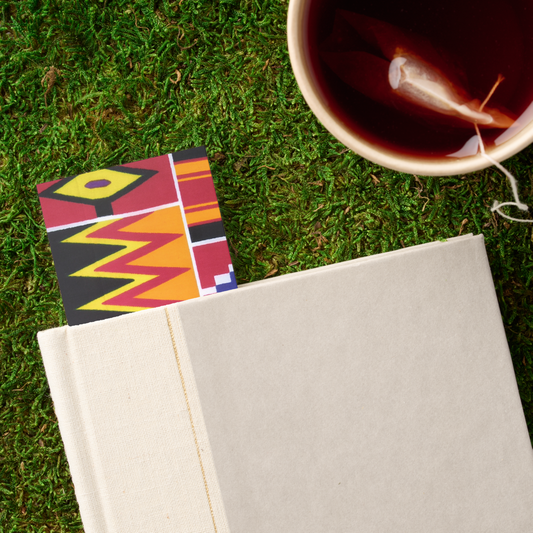 African Print Bookmarks