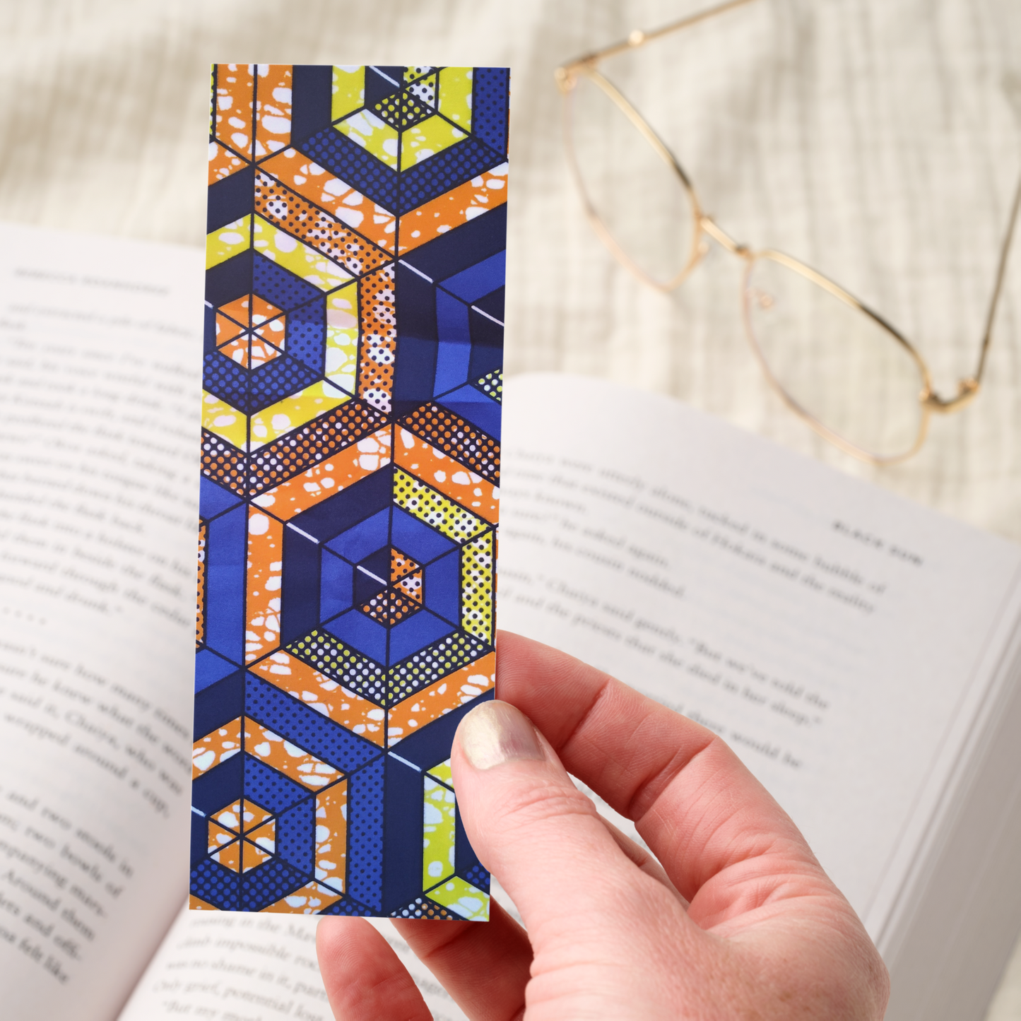 African Print Bookmarks