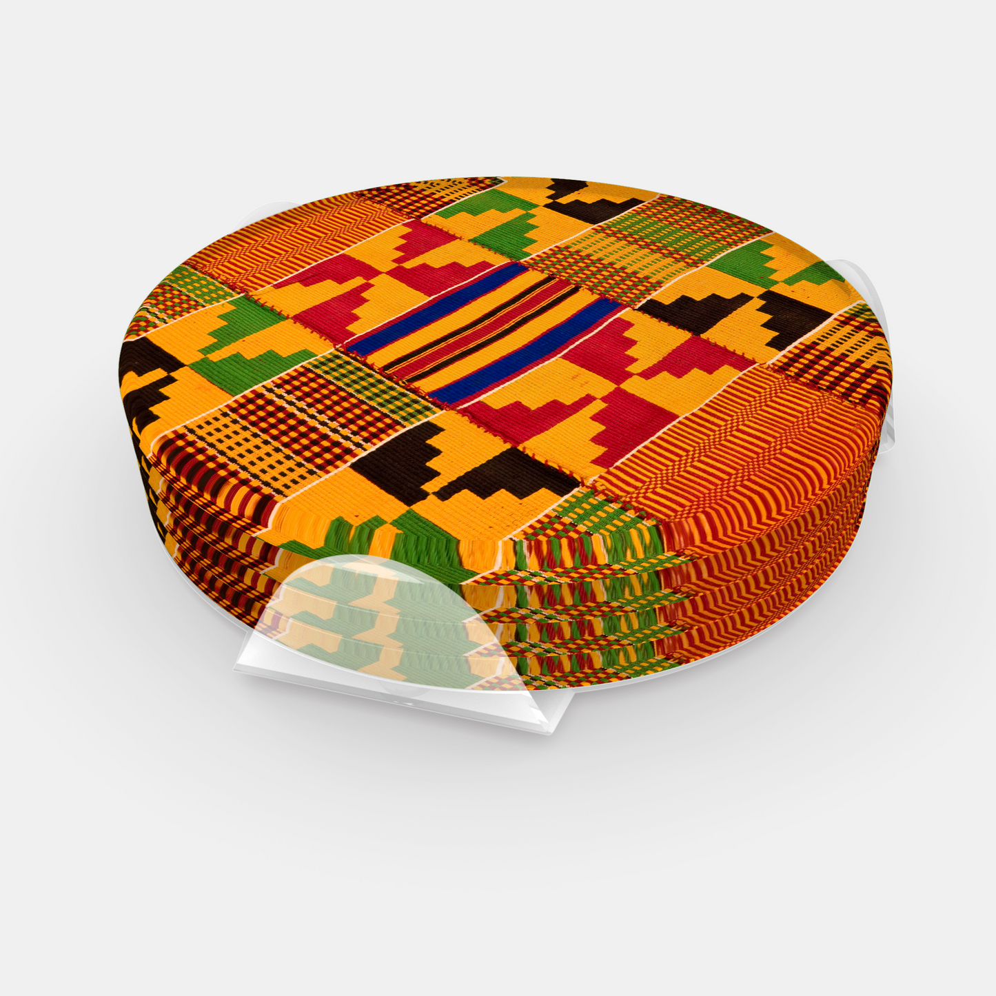African Print Coaster Set