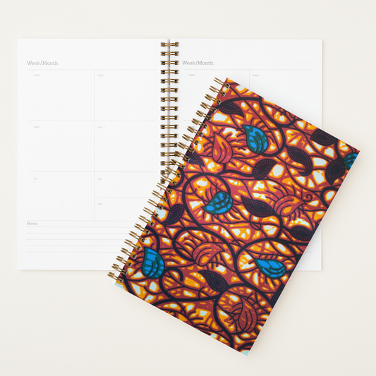 African Print Planner