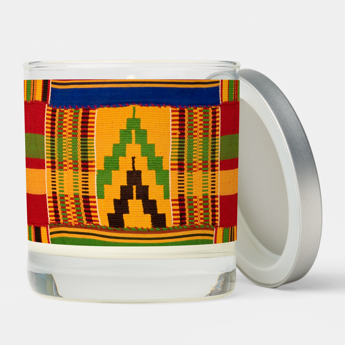 African Print Scented Candle