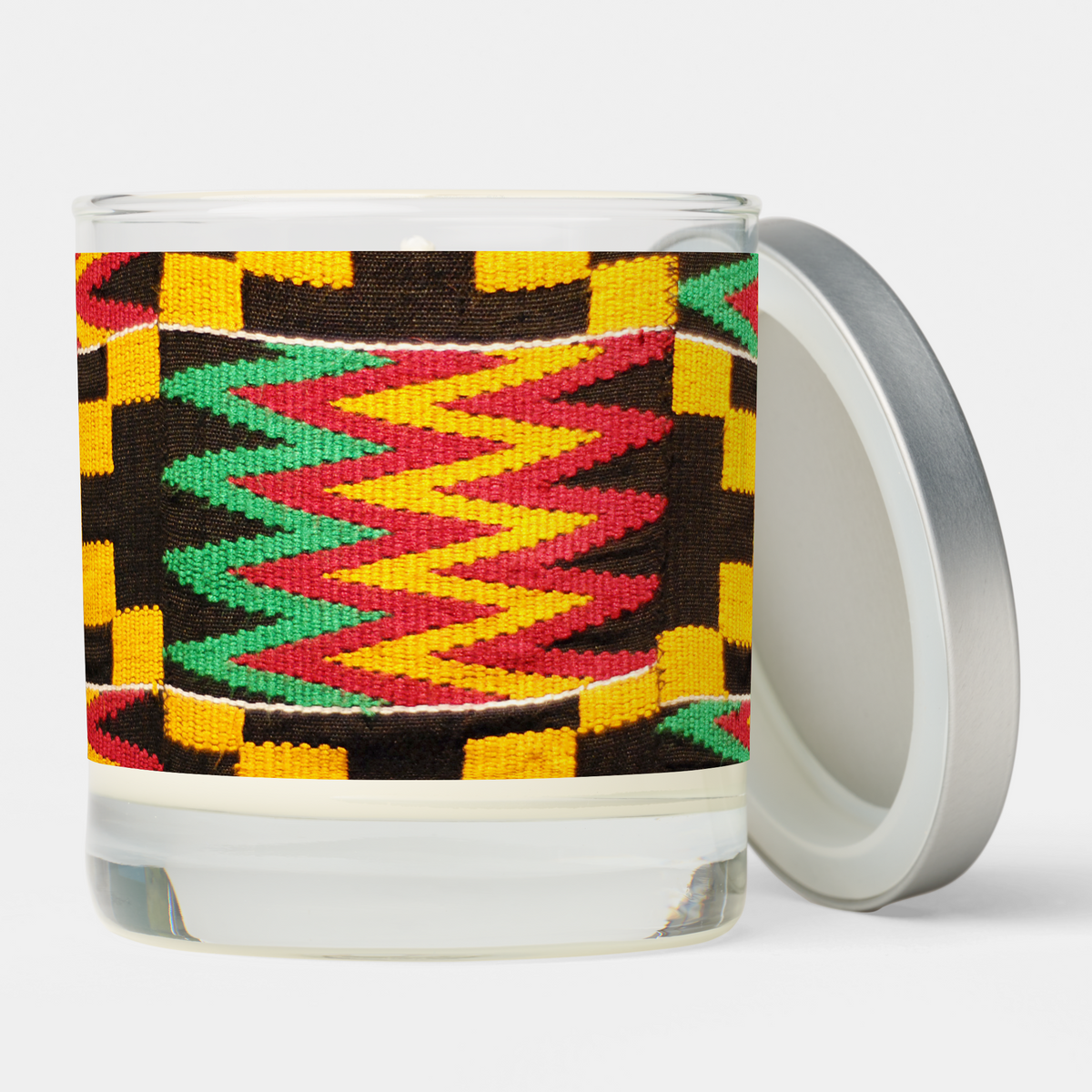 African Print Scented Candle