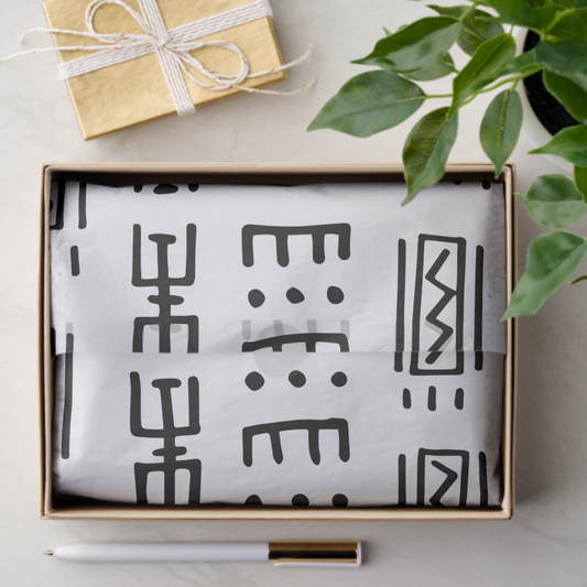 African Print Tissue Paper