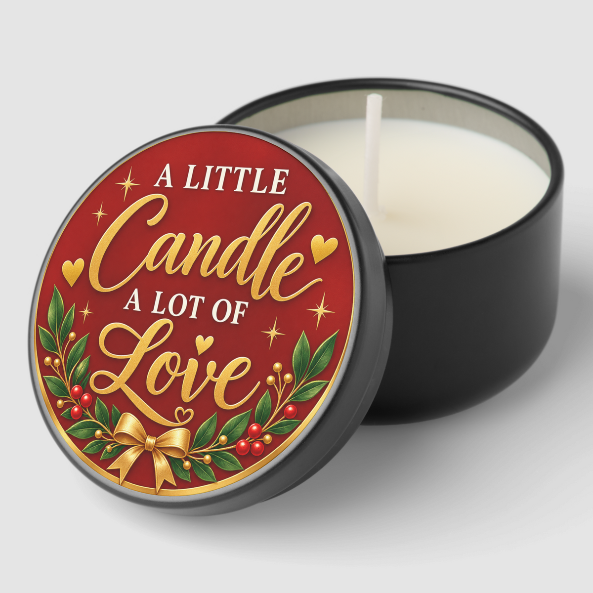 Holiday Mini Candle Favors