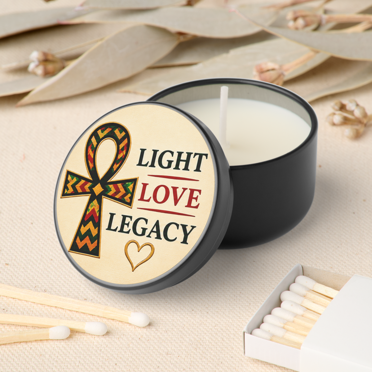 Holiday Mini Candle Favors