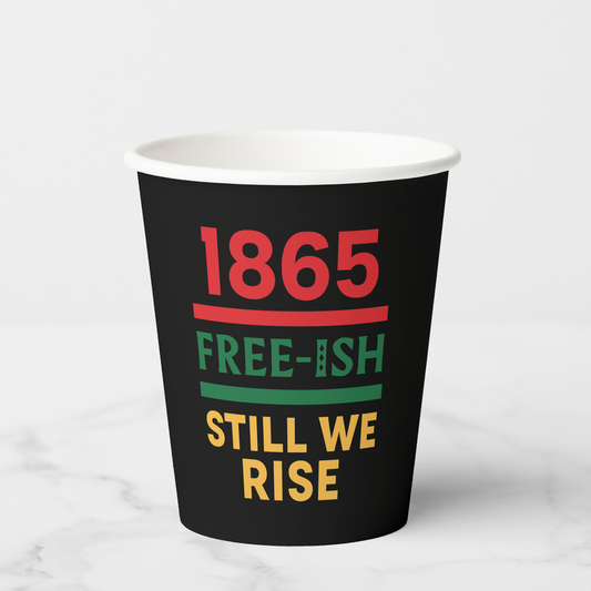 Juneteenth Paper Cups