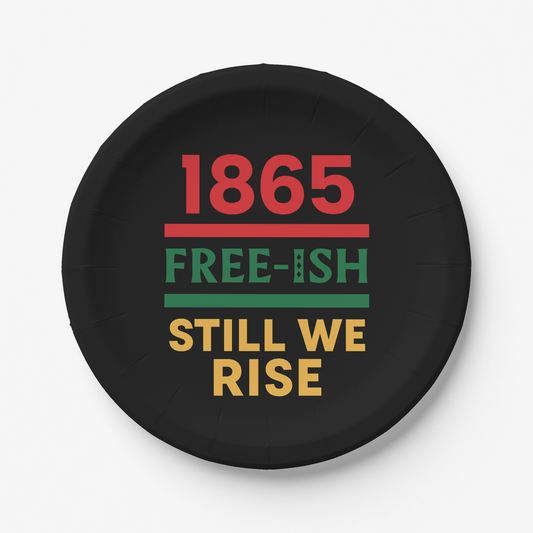 Juneteenth Paper Plates