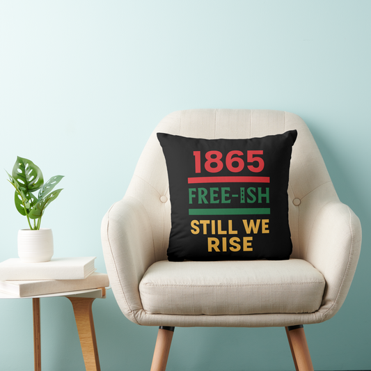 Juneteenth Throw Pillow