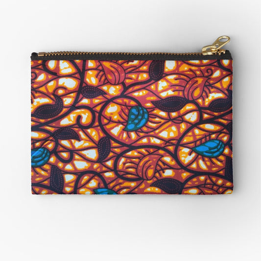African Print Accessory Pouch