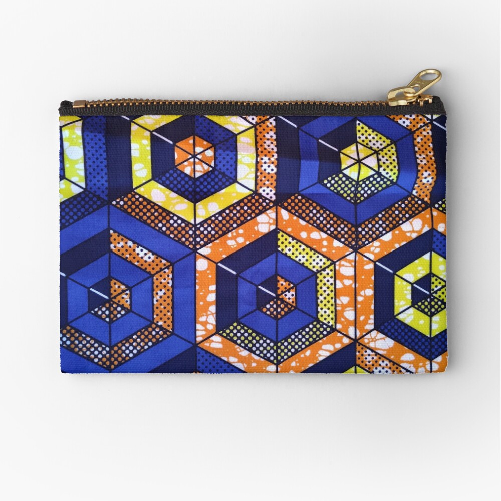 African Print Accessory Pouch