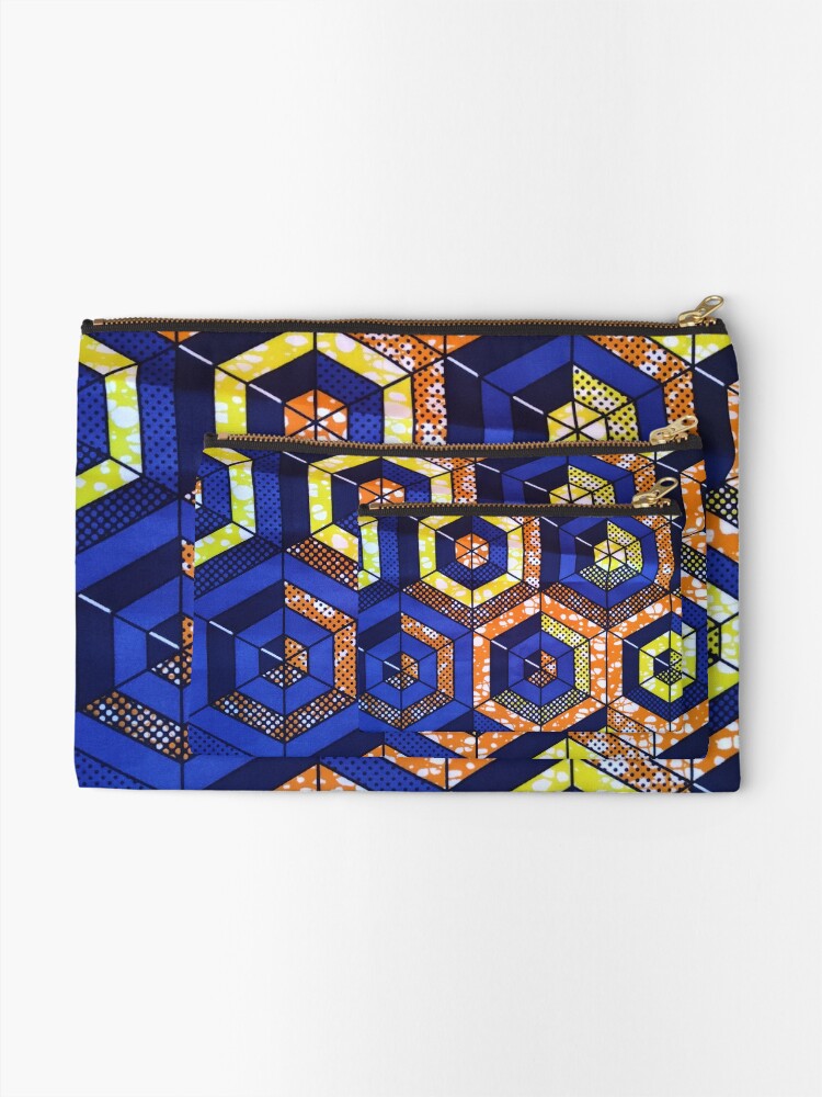 African Print Accessory Pouch