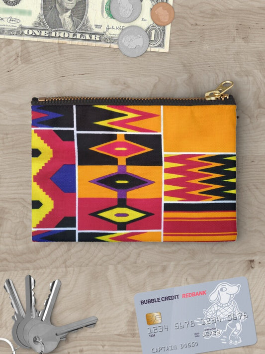 African Print Accessory Pouch